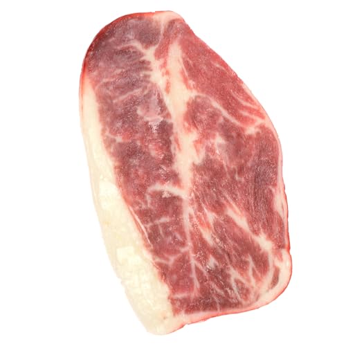 Mikinona Lebensechtes Fake Meat Modell aus Robustem Realistische Fleisch Dekoration für Restaurant Party Prop Wiederverwendbar Leichtes Küchen von Mikinona