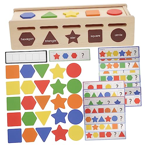 Mikinona Lernspielzeug Farb und Formensortierer Holzpuzzle für Jahre Robustes Farbenfrohes Montessori Motorikspielzeug Wahrnehmung und Feinmotorik Mikinona Lernspielzeug Farb und Formensortierer Holzpuzzle für Jahre Robustes Farbenfrohes Montessori Motorikspielzeug Wahrnehmung und Feinmotorik von Mikinona