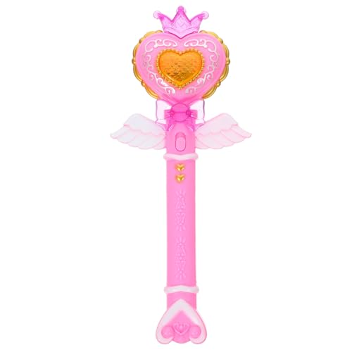 Mikinona Leuchtender Herz zauberstab für Mädchen Mini Fairy Stick mit Musik und Licht Kinderfreundliches Material Magisches Partyspielzeug Accessoire für Kostüm und Rollenspiel Mikinona Leuchtender Herz zauberstab für Mädchen Mini Fairy Stick mit Musik und Licht Kinderfreundliches Material Magisches Partyspielzeug Accessoire für Kostüm und Rollenspiel von Mikinona