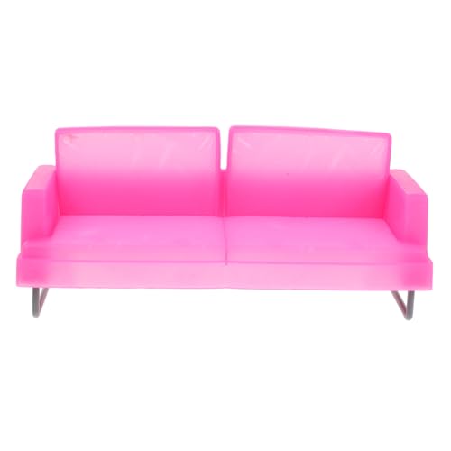 Mikinona Luxuriöses Pinkfarbenes Miniatur Puppenhaus Sofa Modell Dekorativer Doppelsitziger Kunststoffsofa Stuhl Tragbar Leicht für Mädchen Prinzessin Dollhouse Einrichtung Mikinona Luxuriöses Pinkfarbenes Miniatur Puppenhaus Sofa Modell Dekorativer Doppelsitziger Kunststoffsofa Stuhl Tragbar Leicht für Mädchen Prinzessin Dollhouse Einrichtung von Mikinona
