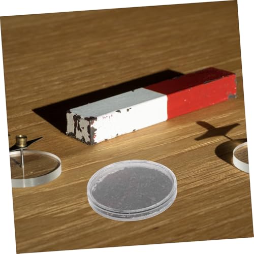 Mikinona Magnetpulver Box für Wissenschaft Experimente Langlebiger Magnetfeld Demonstrator Einfach zu Bedienen Klar Visualisierbar Science Kit für Schüler Jahre von Mikinona