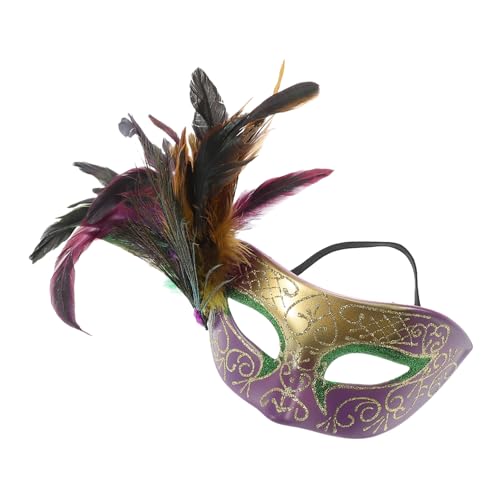 Mikinona Maskerade Halbgesichtsmaske Maskerade Maske Halbgesichtsmaske Venezianische Maske Karnevalsmasken Für Kostümpartys Mikinona Maskerade Halbgesichtsmaske Maskerade Maske Halbgesichtsmaske Venezianische Maske Karnevalsmasken Für Kostümpartys von Mikinona