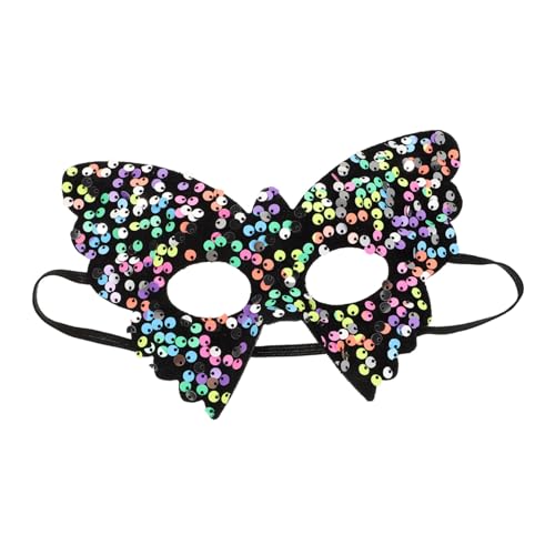 Mikinona Maskerade Maske mit Glitzernden Pailletten Cosplay Maske für Karneval Prom und Themenpartys Maskenbälle und Feiern von Mikinona