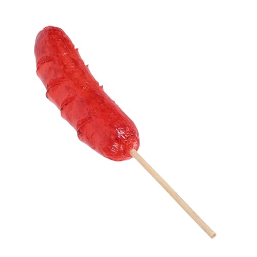 Mikinona Mini BBQ Wurst Modell Realistische Fake Food Prop Künstlicher Hot Dog Detailgetreues Wurstornament Langlebige Simulation für Party Küchendekoration Mikinona Mini BBQ Wurst Modell Realistische Fake Food Prop Künstlicher Hot Dog Detailgetreues Wurstornament Langlebige Simulation für Party Küchendekoration von Mikinona