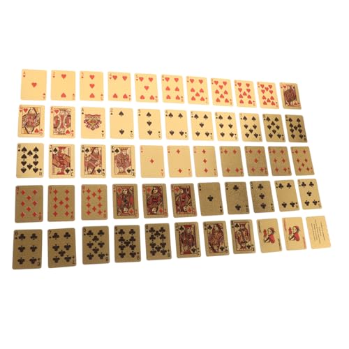 Mikinona Mini Pokerkarten Spielkarten Miniatur Kartenspiel mit Bunten Motiven Leichtes Tragbares für Fördert Kreativität und Spielerisches Lernen für Puppenhäuser und Geschenk von Mikinona