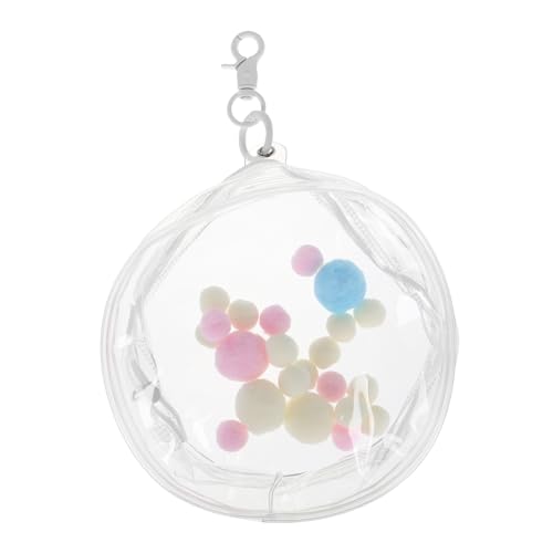 Mikinona Mini Schlüsselanhänger Tasche Transparent mit Reißverschluss Klarsicht Beutel für Figuren Tragbare Schutz Hülle mit Schlüsselring für Unterwegs Sammeltasche Mikinona Mini Schlüsselanhänger Tasche Transparent mit Reißverschluss Klarsicht Beutel für Figuren Tragbare Schutz Hülle mit Schlüsselring für Unterwegs Sammeltasche von Mikinona