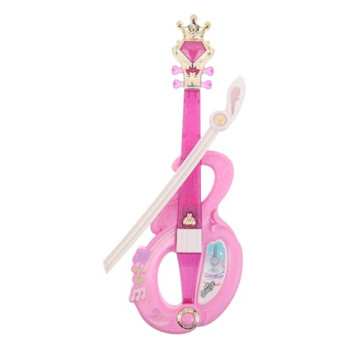 Mikinona Mini Violine Leichter Noisemaker für Partys Pädagogisches Musikinstrument für Vorschule Tragbar Farbenfroh für Familienaktivitäten und Rollenspiele von Mikinona