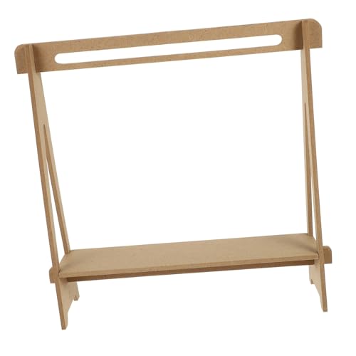 Mikinona Miniatur Holz Kleiderständer für Puppenkleider Mini Doll Garment Organizer Platzsparender Puppenhaus Kleiderbügel Dekorativer Displayständer für Bjd Puppen Mikinona Miniatur Holz Kleiderständer für Puppenkleider Mini Doll Garment Organizer Platzsparender Puppenhaus Kleiderbügel Dekorativer Displayständer für Bjd Puppen von Mikinona
