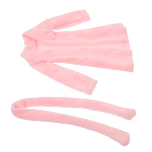 Mikinona Miniatur Puppen Bademantel aus Weichem Material Modisches Puppenbekleidungszubehör Detailreich Verarbeitet Vielseitig für Puppenmode und Kreatives Spiel Geeignet für Mini Dolls Mikinona Miniatur Puppen Bademantel aus Weichem Material Modisches Puppenbekleidungszubehör Detailreich Verarbeitet Vielseitig für Puppenmode und Kreatives Spiel Geeignet für Mini Dolls von Mikinona