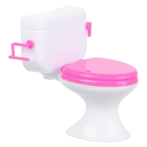 Mikinona Miniatur Puppenhaus Toilette Modell Weiß Langlebige Miniaturtoilette mit Glatter Oberfläche Vielseitiges Wc Zubehör für DIY Puppenhaus Badezimmer Dekoration Realistisches Miniatur Mikinona Miniatur Puppenhaus Toilette Modell Weiß Langlebige Miniaturtoilette mit Glatter Oberfläche Vielseitiges Wc Zubehör für DIY Puppenhaus Badezimmer Dekoration Realistisches Miniatur von Mikinona