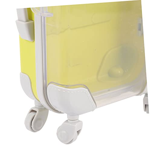 Mikinona Miniatur Puppenkoffer mit Lebendigem Design Robustem Material Kompakt und Dreidimensional als Geburtstagsgeschenk für Mädchen und Miniaturmöbel Dekoration von Mikinona