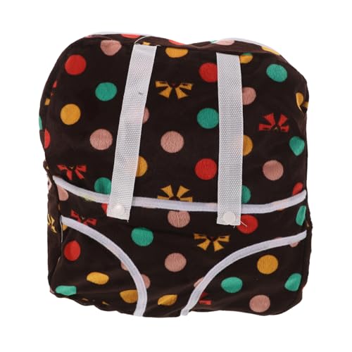Mikinona Miniatur Puppenrucksack für Amerikanische Puppe Dekorativer Mini Rucksack Modell Mini Schulranzen Zubehör für Puppenhaus DIY Bastelbedarf und Kinderzimmerdeko von Mikinona