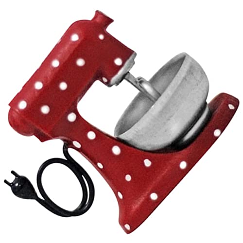 Mikinona Miniatur Roter Mini Mixer Küchenzubehör Puppenhaus Dekoration für Jahre Simulation Handmixer Zubehör für Rollenspiele und Kreative Fantasie Mikinona Miniatur Roter Mini Mixer Küchenzubehör Puppenhaus Dekoration für Jahre Simulation Handmixer Zubehör für Rollenspiele und Kreative Fantasie von Mikinona