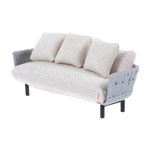 Mikinona Miniatur Sofa für Sandtisch Realistisches Resin Modell Außensitzmöbel für Puppenhäuser Deko für Miniatur Szenen Langlebig und Detailgetreu Mikinona Miniatur Sofa für Sandtisch Realistisches Resin Modell Außensitzmöbel für Puppenhäuser Deko für Miniatur Szenen Langlebig und Detailgetreu von Mikinona