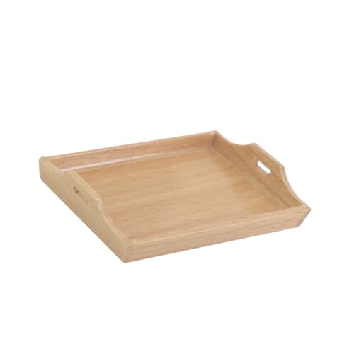 Mikinona Miniatur Tablett aus Buchenholz Realistisches Puppenhaus Zubehör Sicheres Mini Geschirr Dekoratives für Puppenhaus Küche und Esszimmer Langlebig und Detailgetreu Mikinona Miniatur Tablett aus Buchenholz Realistisches Puppenhaus Zubehör Sicheres Mini Geschirr Dekoratives für Puppenhaus Küche und Esszimmer Langlebig und Detailgetreu von Mikinona