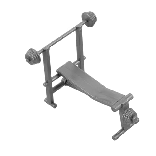 Mikinona Miniatur für Puppenhaus Fitnessgeräte Detailgetreue Hantelbank Zubehör für Kreative DIY Sport Szenen für Miniatur Sammlungen und Dekoration Mikinona Miniatur für Puppenhaus Fitnessgeräte Detailgetreue Hantelbank Zubehör für Kreative DIY Sport Szenen für Miniatur Sammlungen und Dekoration von Mikinona