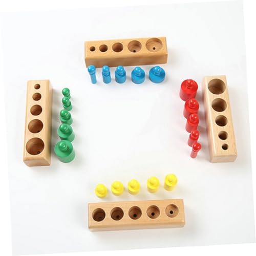 Mikinona Montessori Holzspielzeug Zylinderblöcke Farbig Pädagogisch Fördernd Feinmotorik Hand Auge Koordination Lernspielzeug Ab Jahre Mikinona Montessori Holzspielzeug Zylinderblöcke Farbig Pädagogisch Fördernd Feinmotorik Hand Auge Koordination Lernspielzeug Ab Jahre von Mikinona