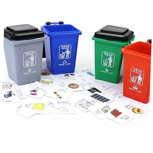 Mikinona Mülltonnen Farben Rot Grün Blau Interaktives Lernspielzeug zur Mülltrennung Fördert Hand Auge koordination und Umweltbewusstsein für Geburtstage und Weihnachten Mikinona Mülltonnen Farben Rot Grün Blau Interaktives Lernspielzeug zur Mülltrennung Fördert Hand Auge koordination und Umweltbewusstsein für Geburtstage und Weihnachten von Mikinona