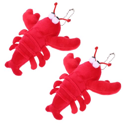 Mikinona Niedlicher Roter Flusskrebs Plüsch Anhänger Weiches Kuscheltier Schlüsselanhänger Kreative Tasche Dekoration Cartoon Design Festliche Wohnbereich und Taschenverzierung Mikinona Niedlicher Roter Flusskrebs Plüsch Anhänger Weiches Kuscheltier Schlüsselanhänger Kreative Tasche Dekoration Cartoon Design Festliche Wohnbereich und Taschenverzierung von Mikinona