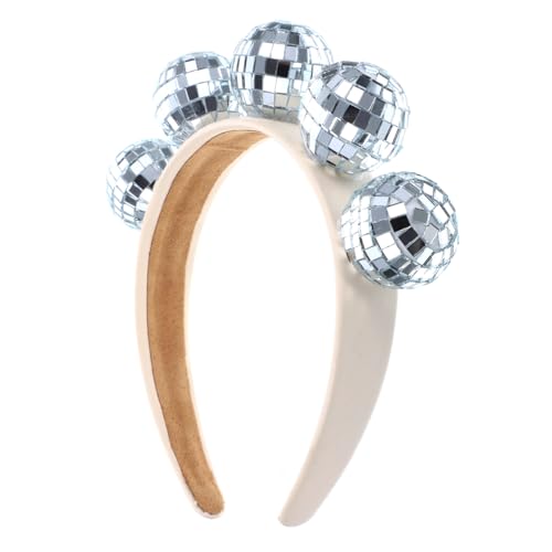 Mikinona Partystirnband Paillette Discokugeln Rave Festivalzubehör Haarschmuck Kostüm Stirnbänder Haarreferenz Disco-kugel-haarband Schickes Stirnband Haarband Aus Kunststoff Plastik Mikinona Partystirnband Paillette Discokugeln Rave Festivalzubehör Haarschmuck Kostüm Stirnbänder Haarreferenz Disco-kugel-haarband Schickes Stirnband Haarband Aus Kunststoff Plastik von Mikinona