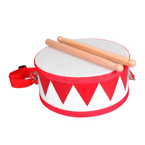 Mikinona Percussion Instrument Set Handheld Snare Drum mit Schlägeln Musikinstrument für Anfänger und Kleinkinder Vielseitig Einsetzbar und Aufführungen Robust und Langlebig Mikinona Percussion Instrument Set Handheld Snare Drum mit Schlägeln Musikinstrument für Anfänger und Kleinkinder Vielseitig Einsetzbar und Aufführungen Robust und Langlebig von Mikinona