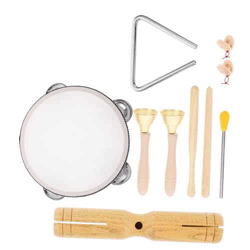 Mikinona Percussion Instrument aus Natürlichem Holz Langlebige Klangspielzeuge für Kleinkinder Jahre Pädagogisches Rhythmusspielzeug zur Motorischer Fähigkeiten Mikinona Percussion Instrument aus Natürlichem Holz Langlebige Klangspielzeuge für Kleinkinder Jahre Pädagogisches Rhythmusspielzeug zur Motorischer Fähigkeiten von Mikinona