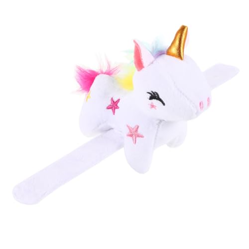 Mikinona Plüsch Einhorn Schnapparmband aus Weichem Plüsch Kuscheliges Tier schnapparmband Leichtes Kompaktes Party armband als Geburtstags Halloween Mikinona Plüsch Einhorn Schnapparmband aus Weichem Plüsch Kuscheliges Tier schnapparmband Leichtes Kompaktes Party armband als Geburtstags Halloween von Mikinona