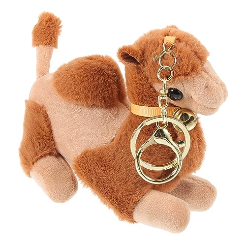 Mikinona Plüsch Kamel Kuscheltier Weiches Gefülltes Stofftier Kamel Anhänger Rucksack Deko von Mikinona