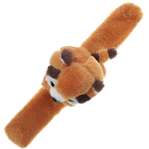 Mikinona Plüsch Klatscharmband Waschbär Armband Kuscheltier Slap Bracelet Leicht Halloween Tierparty von Mikinona
