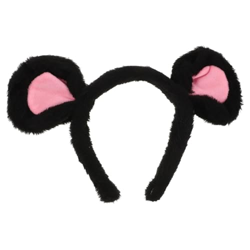 Mikinona Plüsch Mausohren Haarband Cartoon Stirnband Kuscheliges Kostümaccessoire für Halloween Cosplay Kinderpartys und Themenveranstaltungen Erwachsene Mikinona Plüsch Mausohren Haarband Cartoon Stirnband Kuscheliges Kostümaccessoire für Halloween Cosplay Kinderpartys und Themenveranstaltungen Erwachsene von Mikinona