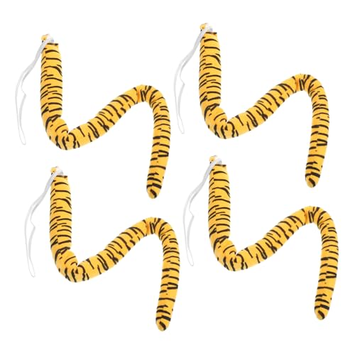 Mikinona Plüsch Tiger Kostüm Accessoire für Realistisch und Langlebig für Fasching Halloween Tierverkleidung Bühnenshows und Tier Cosplay Mikinona Plüsch Tiger Kostüm Accessoire für Realistisch und Langlebig für Fasching Halloween Tierverkleidung Bühnenshows und Tier Cosplay von Mikinona