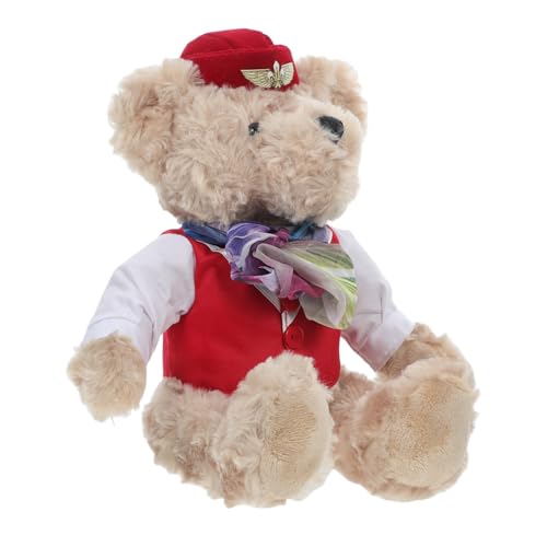 Mikinona Plüschbär Kuscheltier Weiches Stofftier als Partydeko für Jugendliche Kreatives Rollenspiel Geschenkidee von Mikinona