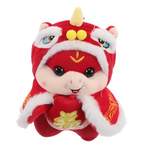 Mikinona Plüschschlange Kuscheltier Weiches Stofftier Jahresfigur Jahr der Schlange Chinesische Neujahrsdekoration Festliche Heimaccessoires Mikinona Plüschschlange Kuscheltier Weiches Stofftier Jahresfigur Jahr der Schlange Chinesische Neujahrsdekoration Festliche Heimaccessoires von Mikinona