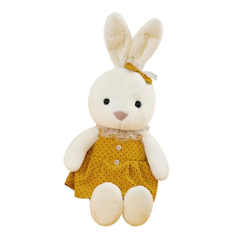 Mikinona Plüschtier Hase Kuscheliges Stofftier Weiches Niedliches Kaninchen Plüschspielzeug Für Dekoration von Mikinona