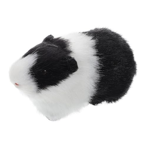 Mikinona Plüschtier Meerschweinchen Modell Realistisch Flauschiges Kuscheltier Lernspielzeug Für Pädagogisches Stofftier Sammelfigur Dekoration von Mikinona
