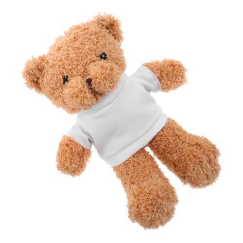 Mikinona Plüschtier mit Blankem T Shirt Weiches Kuscheltier aus Plüsch DIY Bastelset für Sublimation als und Dekoration für Geburtstage Partys Feiertage Mikinona Plüschtier mit Blankem T Shirt Weiches Kuscheltier aus Plüsch DIY Bastelset für Sublimation als und Dekoration für Geburtstage Partys Feiertage von Mikinona