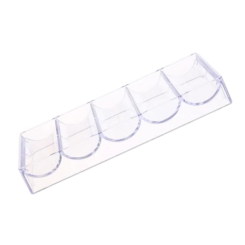 Mikinona Poker Chips Organizer Box mit Fächern Transparenter Poker Chip Halter zur Klassifizierung für Zuhause und Spielabend Mikinona Poker Chips Organizer Box mit Fächern Transparenter Poker Chip Halter zur Klassifizierung für Zuhause und Spielabend von Mikinona