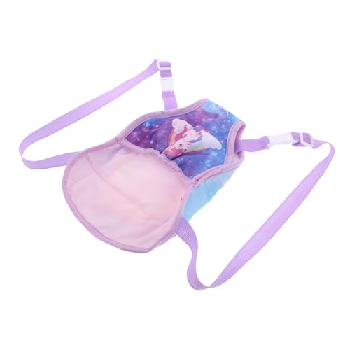 Mikinona Puppenrucksack mit Verstellbaren Tragegurten für American Dolls Niedliche Tragetasche für Puppen Zubehör Maschinenwaschbar für Schul Outdoor Spiel von Mikinona