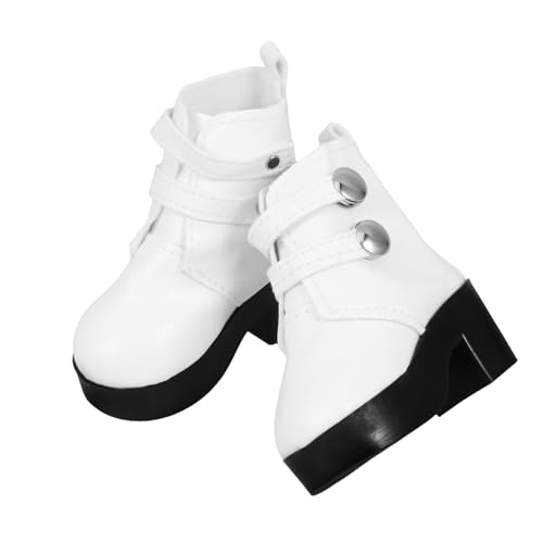 Mikinona Puppenstiefel PU Boots für Mädchen Modische Flache Schuhe Sportlicher Stil Bequemes Puppenoutfit Zubehör für Puppen Mikinona Puppenstiefel PU Boots für Mädchen Modische Flache Schuhe Sportlicher Stil Bequemes Puppenoutfit Zubehör für Puppen von Mikinona