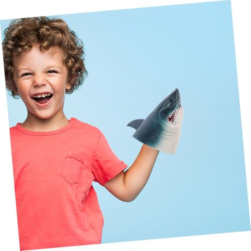 Mikinona Realistische Gummi Handpuppe Weiches Tier Handspielzeug Interaktives Erzählspielzeug für Kreative Eltern Junge Mädchen Spiele von Mikinona