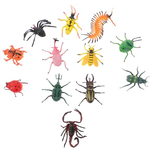 Mikinona Realistische Insektenfiguren PVC Miniatur Langlebig Pädagogisch Fördernd Lernspielzeug für Biologische Kognition und Entdeckung Mikinona Realistische Insektenfiguren PVC Miniatur Langlebig Pädagogisch Fördernd Lernspielzeug für Biologische Kognition und Entdeckung von Mikinona