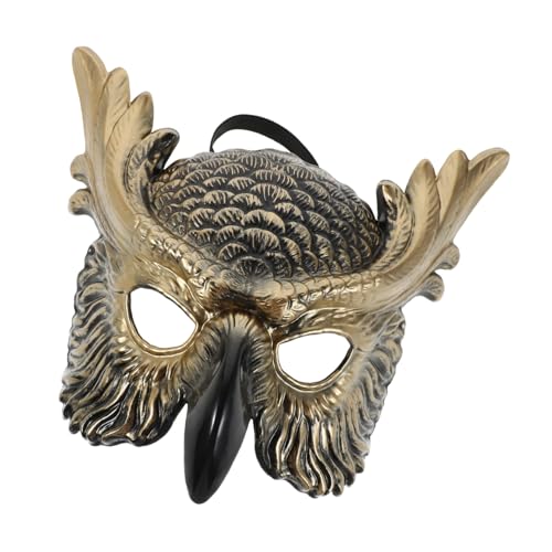 Mikinona Realistische Katzenkopffigur Maske für Karneval und Party Leichte Detailreiche Tiermaske mit Schnabel für Halloween Cosplay und Themen-events Vielseitiges Accessoire für Erwachsene von Mikinona