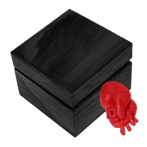 Mikinona Realistisches Herzmodell Halloween Deko Gruselige Herzrequisite mit Geschenkbox Blutiges Herz Ornament für Innen Außen Halloween Party und Horror Spukhaus Dekoration Mikinona Realistisches Herzmodell Halloween Deko Gruselige Herzrequisite mit Geschenkbox Blutiges Herz Ornament für Innen Außen Halloween Party und Horror Spukhaus Dekoration von Mikinona