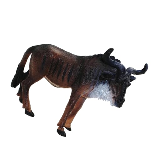 Mikinona Realistisches Modell Figur aus Kunststoff Detailgetreue Afrikanische Tierdekoration für Kinderzimmer Pädagogisches Wildtier Ornament Stabiles Sammlerstück von Mikinona