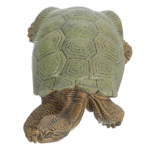 Mikinona Realistisches Schildkrötenmodell Figur Lernspielzeug Dekorative Schildkrötenfigur für Kinderzimmer Lernspielzeug zur Tiererkennung Leichte Simulation Desktop Deko von Mikinona