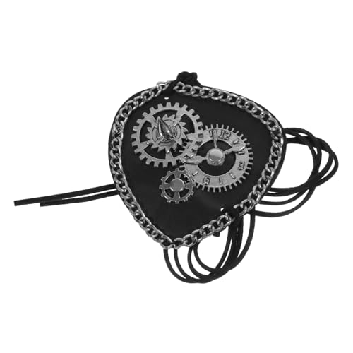 Mikinona Retro Einäugige Augenklappe Augenmaske für Erwachsene Cosplay Party Zubehör Einzigartiges Design Atmungsaktiv und Leicht für Halloween und Kostümpartys Mikinona Retro Einäugige Augenklappe Augenmaske für Erwachsene Cosplay Party Zubehör Einzigartiges Design Atmungsaktiv und Leicht für Halloween und Kostümpartys von Mikinona