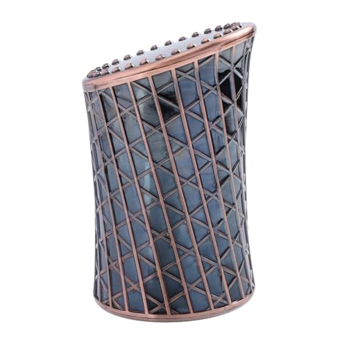 Mikinona Retro Würfelbecher mit Gravur Dekorativer und Professioneller Würfelhalter Hochwertiger Dice Cup für Würfelspiele Party Bar Accessoire Tragbar und Stilvoll für Zuhause und von Mikinona