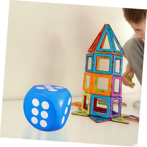 Mikinona Riesiger Weicher Schaumstoffwürfel Sicherer Großer Würfel für Kleinkinder Bunter Lernwürfel für Unterricht Outdoor Spiele und Partyaktivitäten Leicht und Tragbar Fördert von Mikinona