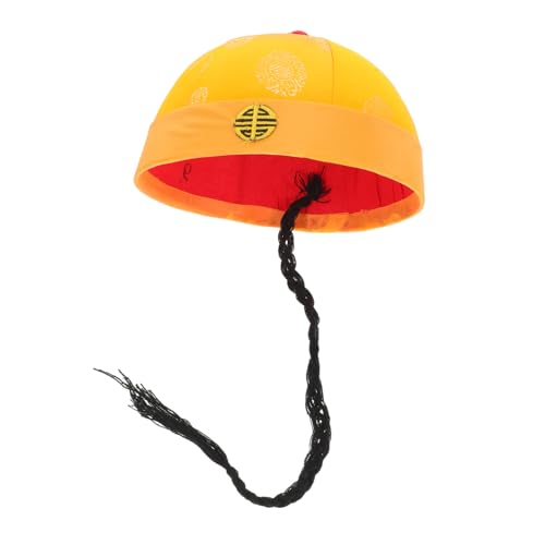 Mikinona Royal Role Play Hat für Leichte Kleine Goldene Königliche Krone im Retro-stil Authentisches Chinesisches Song Kostümzubehör für Theater Cosplay und Kulturelle Veranstaltungen von Mikinona
