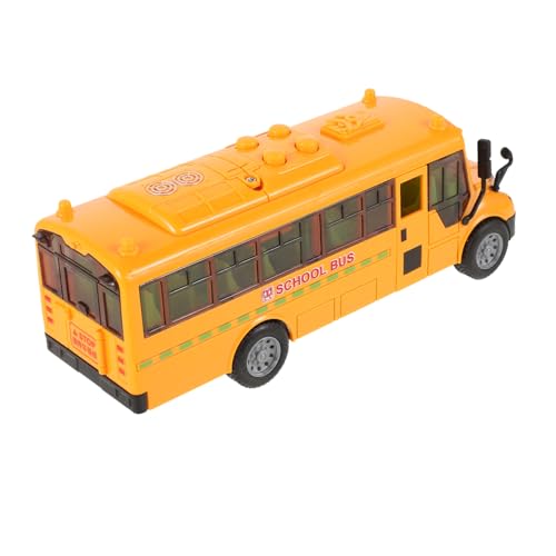 Mikinona Schulbus mit Musik und Trägheitsantrieb Realistische Modellauto Simulation Türen zum Öffnen Pädagogisches Busspielzeug für Kleinkinder und Junge Mädchen Mikinona Schulbus mit Musik und Trägheitsantrieb Realistische Modellauto Simulation Türen zum Öffnen Pädagogisches Busspielzeug für Kleinkinder und Junge Mädchen von Mikinona